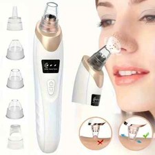 Electric Blackhead Remover Cleaner Face Diamond Pore Vacuum Suction White Heads