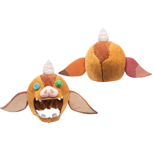 Bokoblin pig plush Cosplay Hat Halloween Cosplay Pig Cap Headgear Mask Costume - Picture 8 of 13