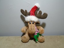 DAN DEE 6  SANTA REINDEER MOOSE PLUSH CB2052 