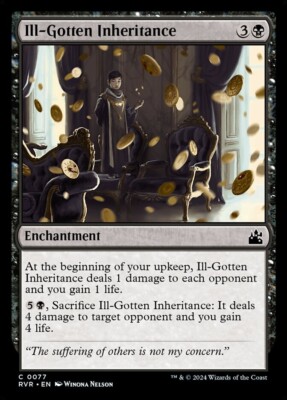 [MTG] Ill-Gotten Inheritance (0077) (RVR) NM