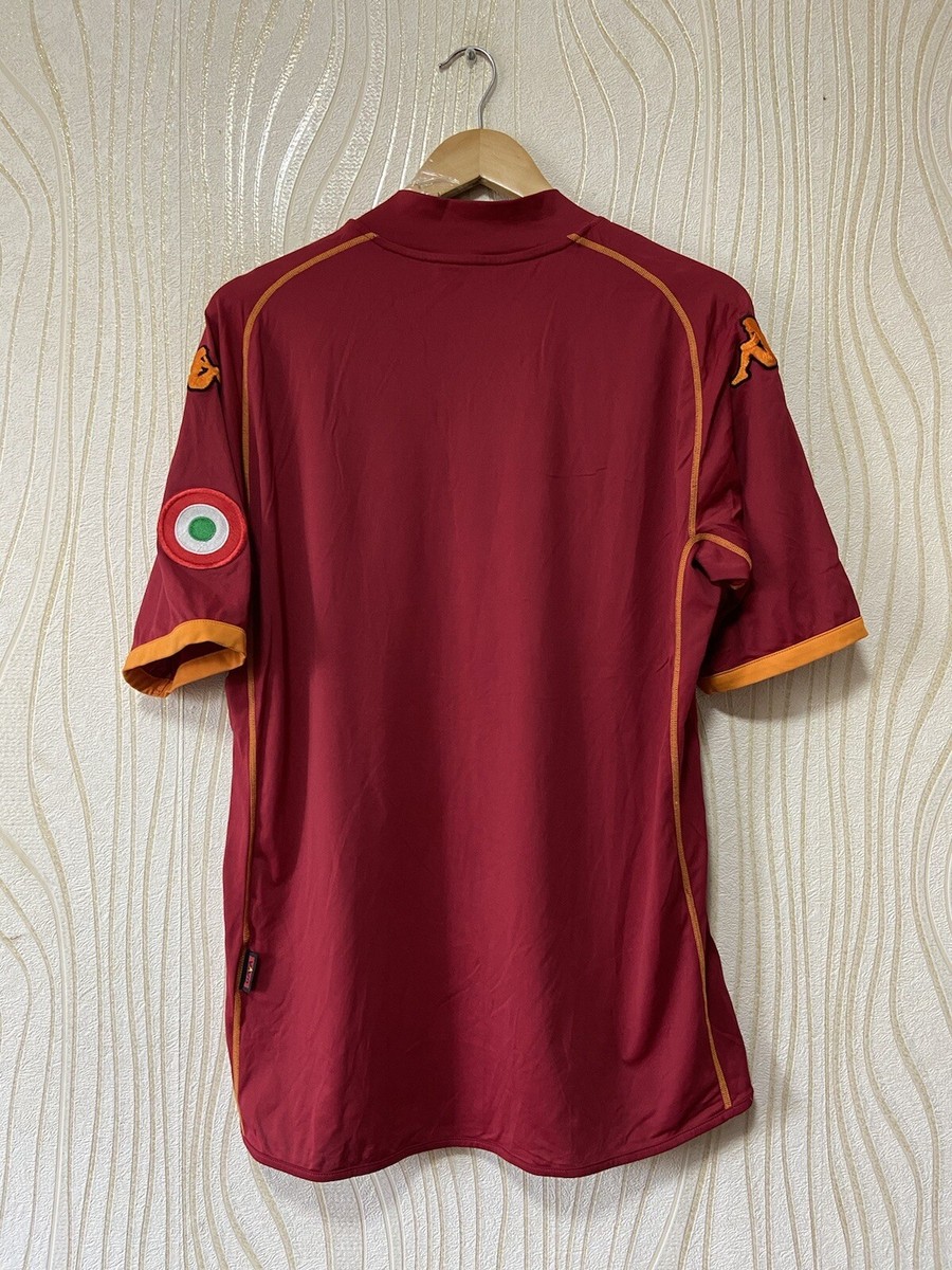 ROMA 2008 2009 HOME FOOTBALL SHIRT SOCCER JERSEY KAPPA sz XL | eBay