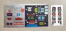 Transformers G1 Dinobot Grimlock Sticker Sheet Rare Autobot Robot Decals Labels Transformers G1 Dinobot Grimlock Sticker Sheet Rare Autobot Robot Decals Labels