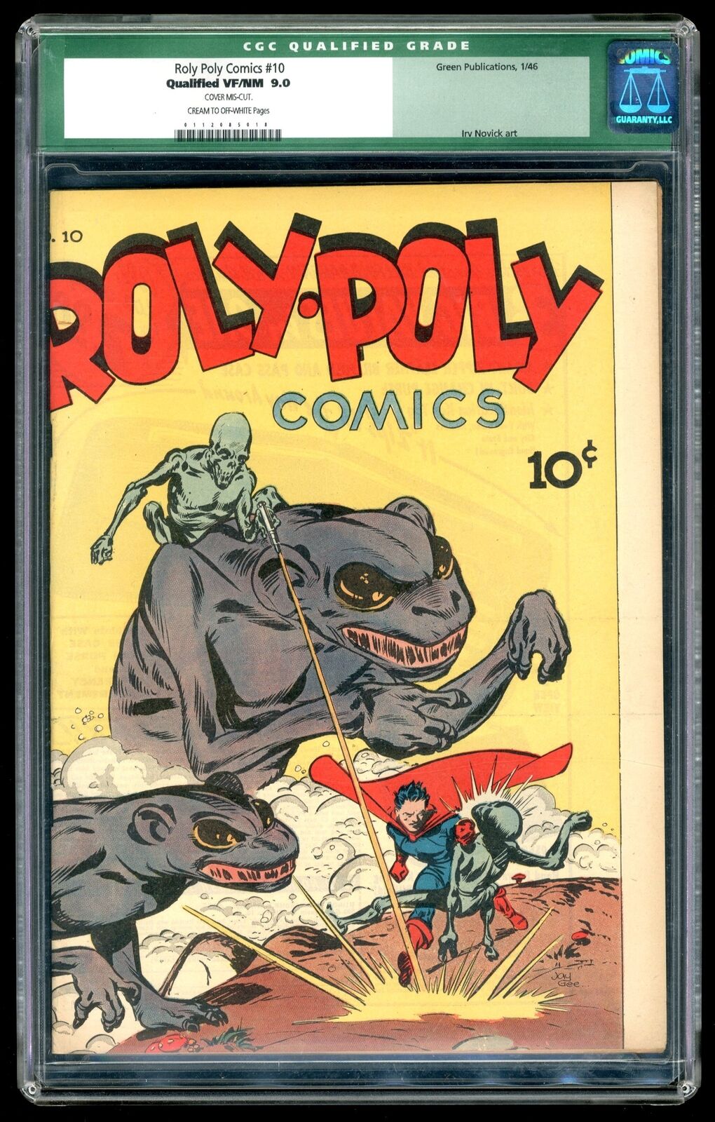 Roly Poly Comics #10 CGC 9.0 QUALIFIED 1945 0112085018