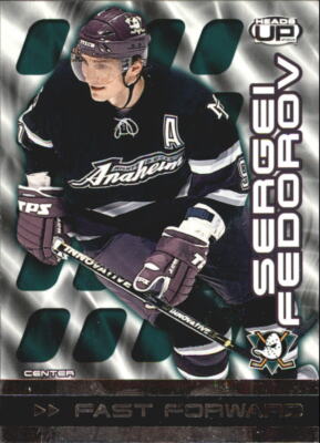 2003-04 Pacific Heads-Up Fast Forwards #1 Sergei Fedorov - NM-MT