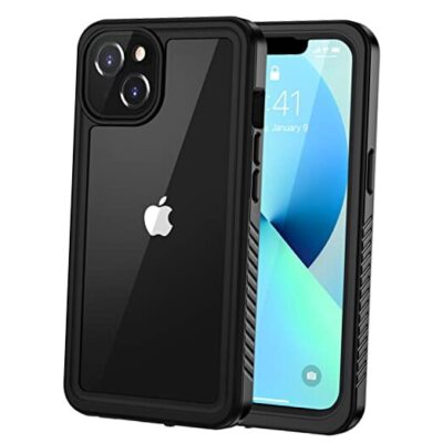 Lanhiem for iPhone 13 Mini Case, IP68 Waterproof Dustproof Shockproof Cases 