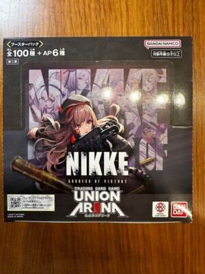 UNION ARENA Goddess of victory NIKKE UA18BT BANDAI Box UNION ARENA Goddess of victory NIKKE UA18BT BANDAI Box