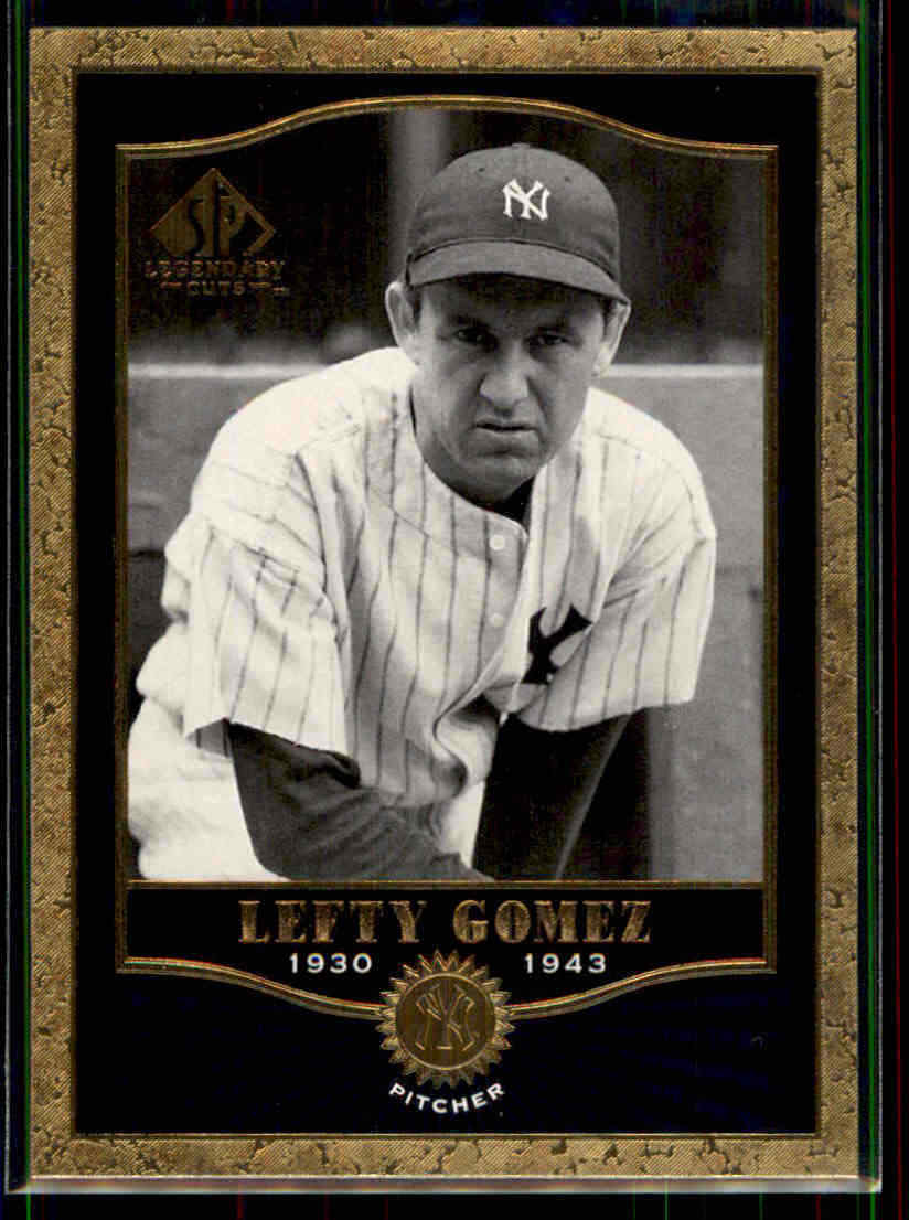 2001 SP Legendary Cuts Lefty Gomez #82 New York Yankees