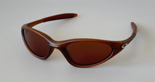 Vintage Oakley Minute Brown Sunglasses Y2K Go...