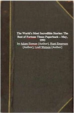 The World's Most Incredible - Paperback, by Sisman Adam; Emerson - Acceptable