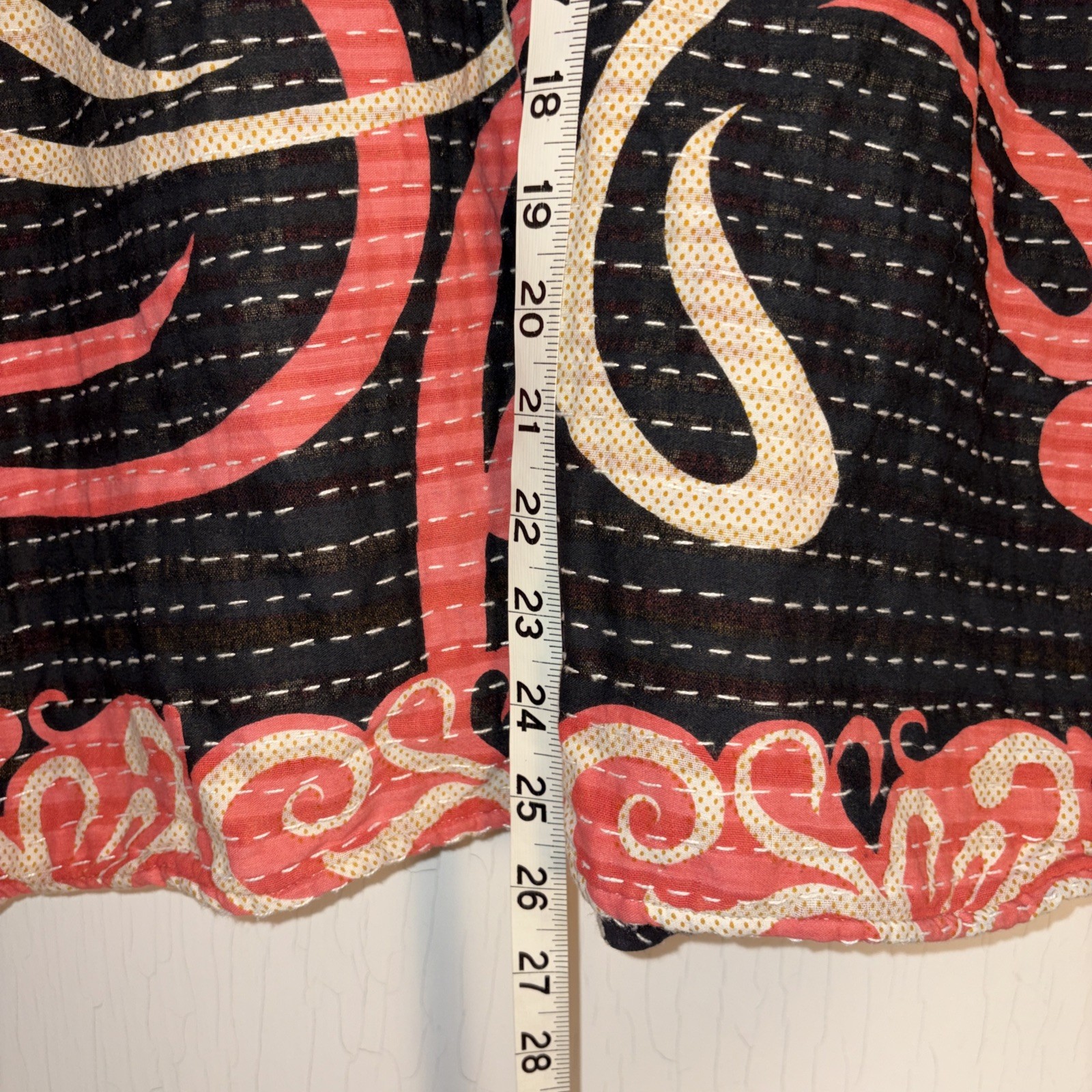 Kantha Bae Reversible Patchwork Quilted Kimono Wr… - image 10