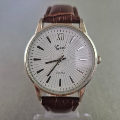 Stilvolle Cyprea Herrenarmbanduhr   Klassisch und zeitlos elegant