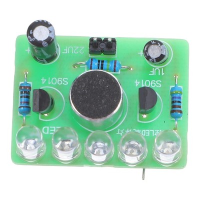 Green Pcb Soldering Kit for Beginners Durable DIY Electronics Project