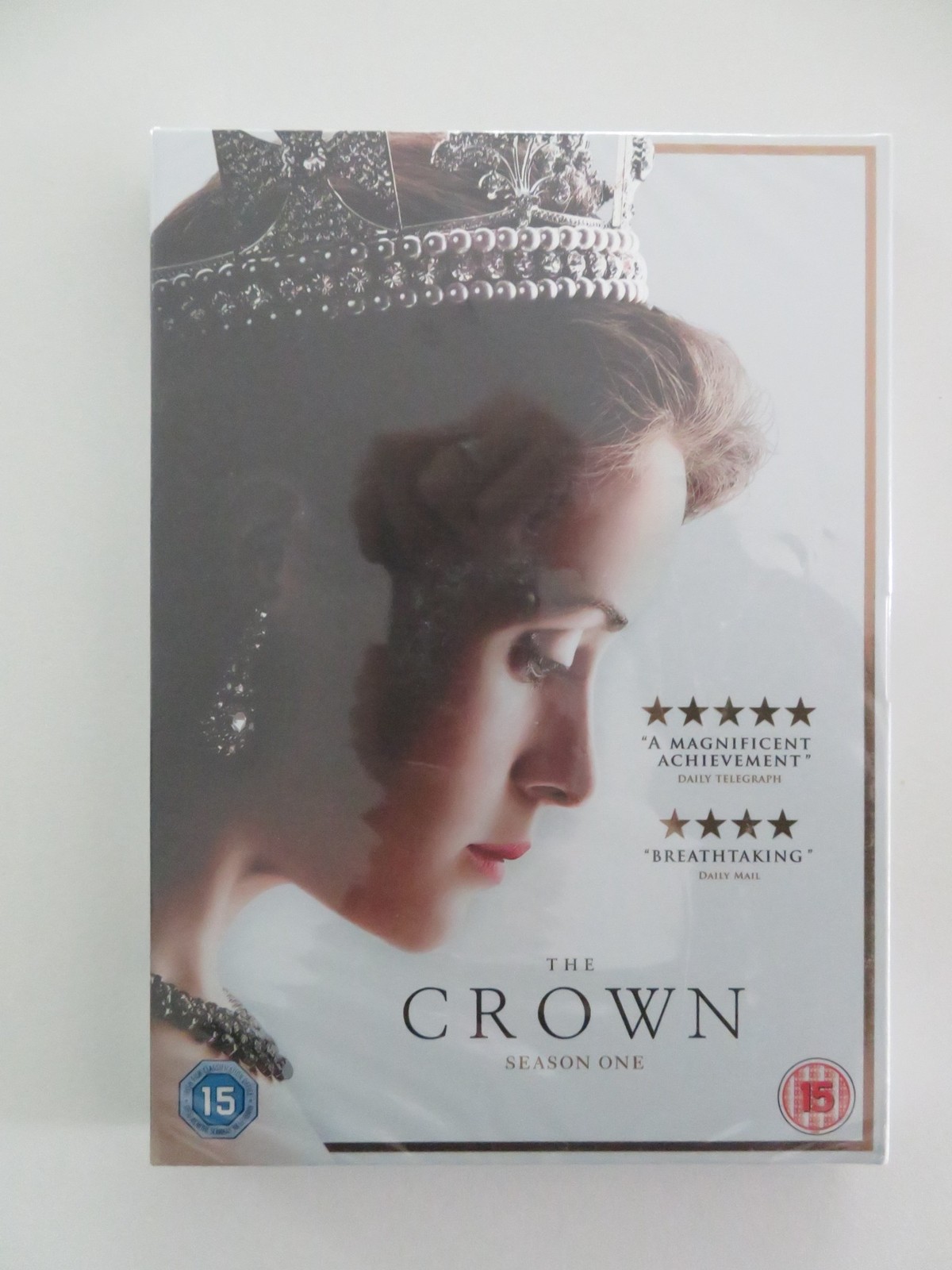 THE CROWN - SEASON ONE (DVD) CLAIRE FOY MATT SMITH REGION 2 2016