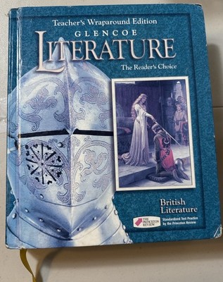 Glencoe Literature British Literature Teacher Wraparound Edition Textbook