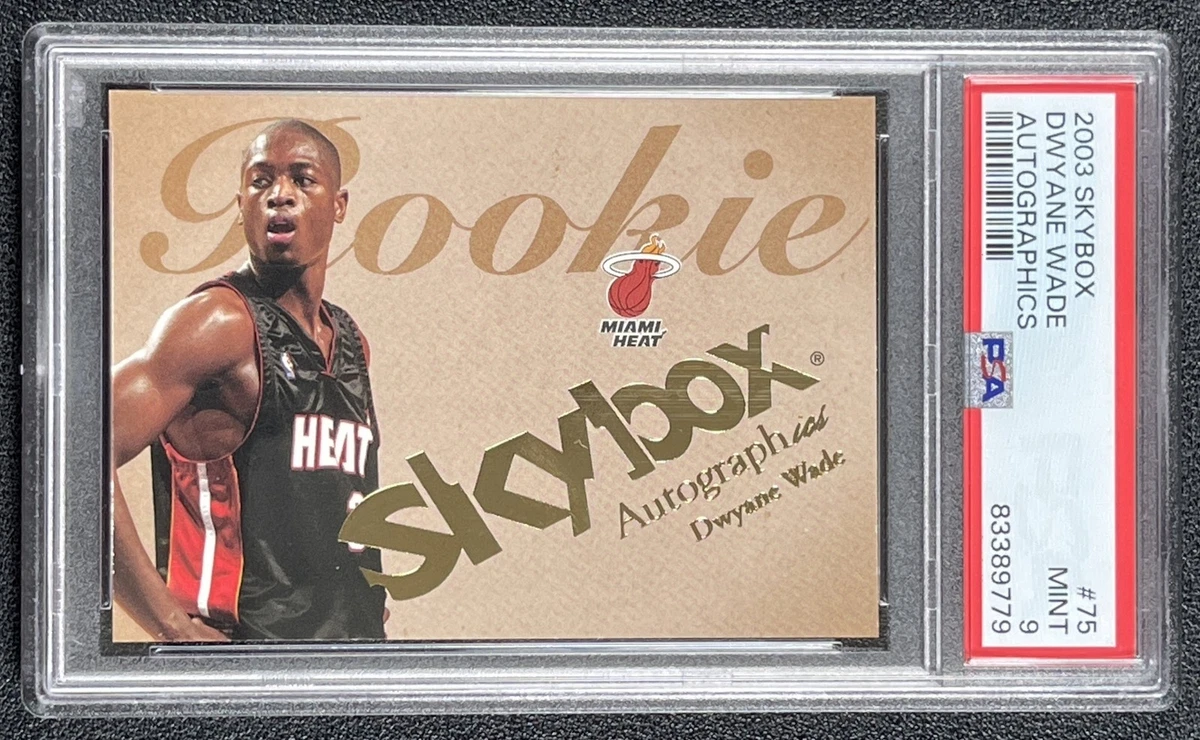 Dwyane Wade Basketball Autographed Sports Trading Cards