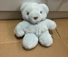 Mothercare Small Blue Teddy Bear Soft Toy Plush 6"