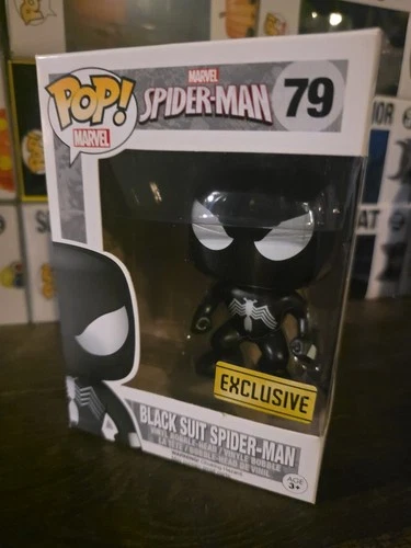Funko Pop! Vinyl: Marvel - Spider-Man - (Black Suit) #79