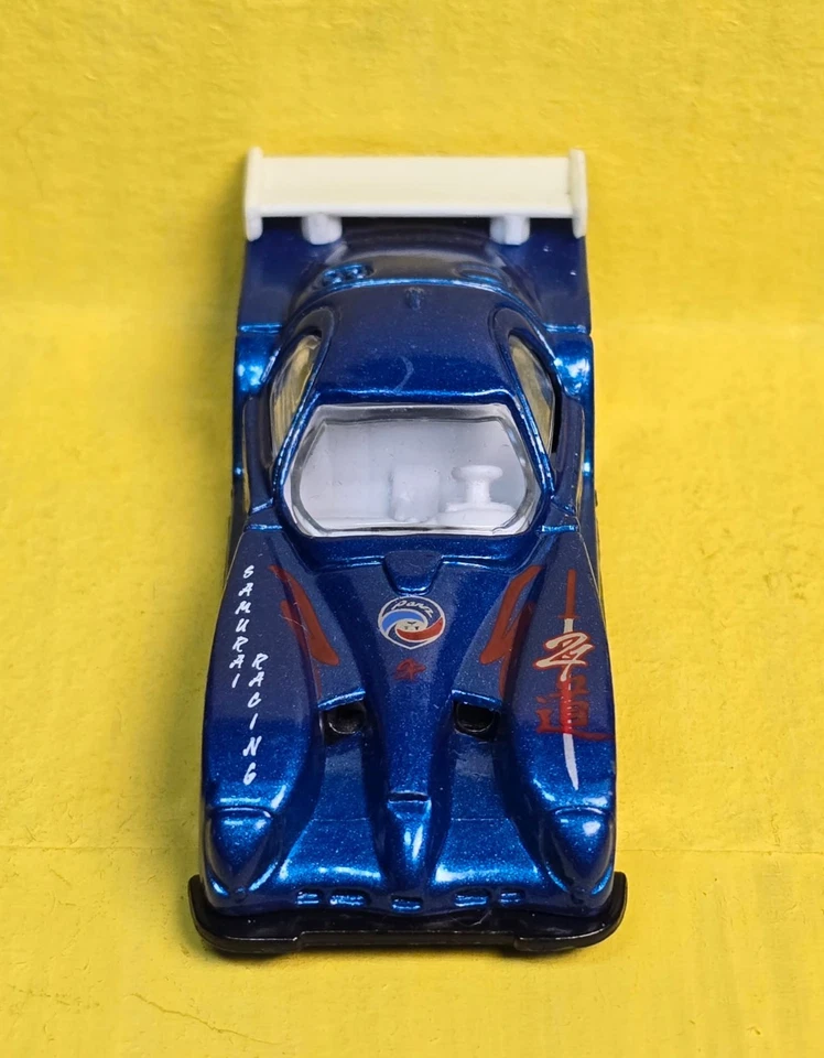 Coche de carreras Hot Wheels 1997 Panoz GTR-1 azul coleccionable diecast - 02 Foto 3 de 4