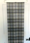 Hickey Freeman New York 100% Cashmere Gray Plaid Scarf  70 by 12 includes Fringe — photo 3