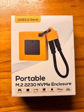 2230 SSD M.2 NVMe SSD Disc Mini Enclosure SSD Case 10Gbps M.2 to USB Type C Exte