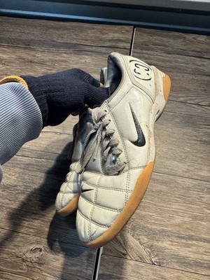 OG 2004 7.5 US Nike Air Zoom Total 90 III IC TF White gray Indoor