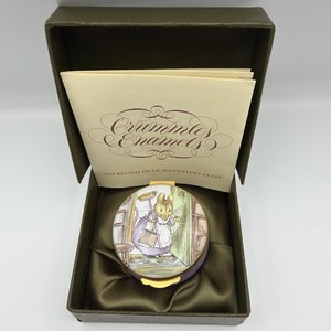 Crummlesのヴィンテージピルボックス(ジュエリーボックス)です。限定版 Crummles Enamel Boxes | eBay
