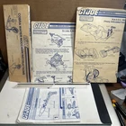 Vintage 1980’s-90’s G.I. Joe ARAH Vehicle and Play Set Blueprints lot of 4 Read