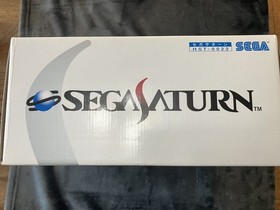 Sega Saturn Purple Skeleton Derby Stallion Edition in Box - Fantastic Condition!