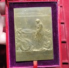 #125-T3 ~ Médaille - Roty - Mort de Sadi Carnot - Deuil de la Patrie - 140g