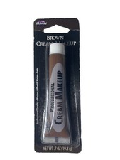 Fun World Professional Brown Cream Makeup Tube .7 oz Halloween Cosplay Theatre