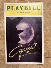 CYRANO Nov 1993 Broadway MUSICAL Playbill BILL VAN DIJK Anne Runolfsson ED DIXON