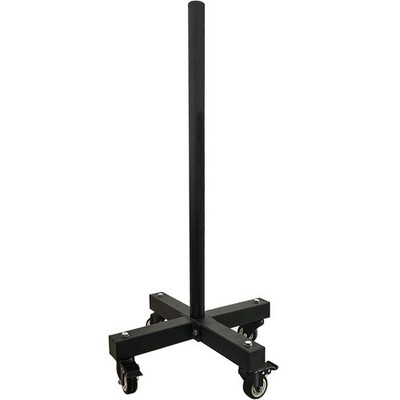 Upgraded Movable Olympic Weight Plate Rack with Wheel for 2-Inch Bumper Plate...