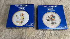 Hummel Goebel Annual Plates 1973 1974 Boxed