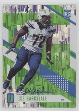 2017 Panini Unparalleled Lime Green Joe Barksdale #95 c7z