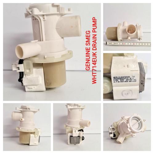 Original SMEG WHT714EUK Waschmaschine Ablaufpumpe getestet funktioniert