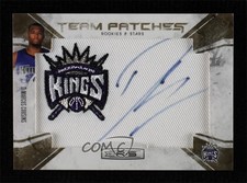 2010-11 Panini Rookies & Stars Rookie Team Gold 6/25 DeMarcus Cousins Patch i9i