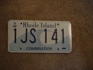 RHODE ISLAND WAVE CMCL # LICENSE PLATE BUY ALL STATES HERE FREE SHIPPING