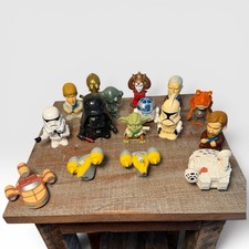 STAR WARS Burger King Kid's Meal Toys Lot Of 16 Figures Assorted Characters