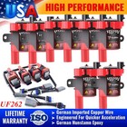 8 Ignition Coil Packs Round For Chevy Silverado 1500 2500 GMC LS 5.3L 4.8L UF262