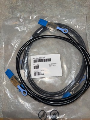 Bundle of two -Sun 530-3883-01  Amphenol 2m/6ft SFF-8088  MINI SAS Cable