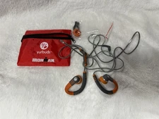 #3 YURBUDS EXPLORER IN-EAR HEADPHONES EARHOOK ORANGE / GRAY