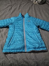 The North Face Size L 14-16 Girls Full Zip Reversible Insulated Jacket 473