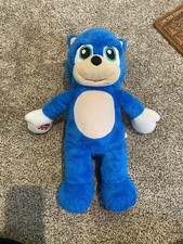 Sonic The Hedgehog 2019 Build A Bear BAB Plush Toy Stuffed Animal 20" SEGA