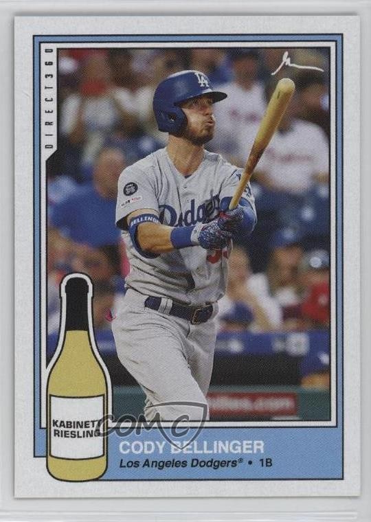 2019 Topps Direct 360 Gary Vee Wine Pairings Cody Bellinger #W7 l5x