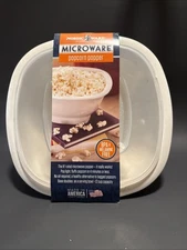 Nordic Ware Microwave Popcorn Popper Cooker Maker / Serving Bowl 12 Cup BPA FREE