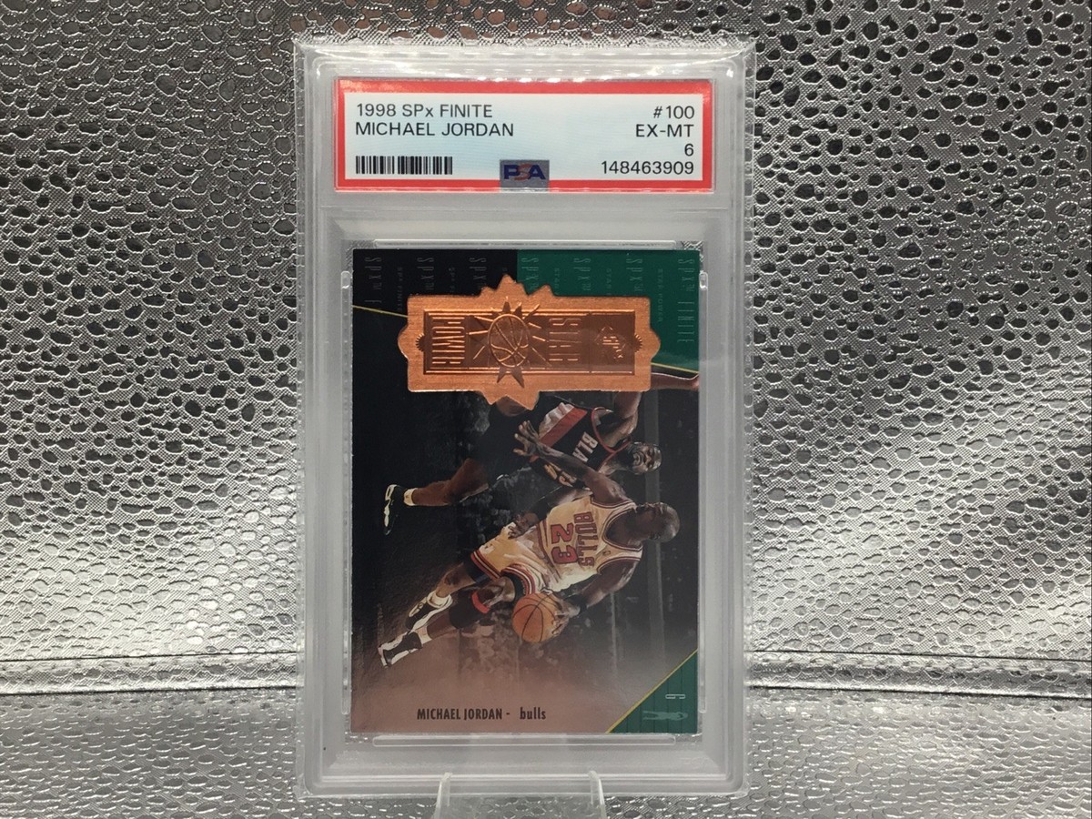 1998-99 SPx Finite - Star Power Michael Jordan #100 /5400 for sale 