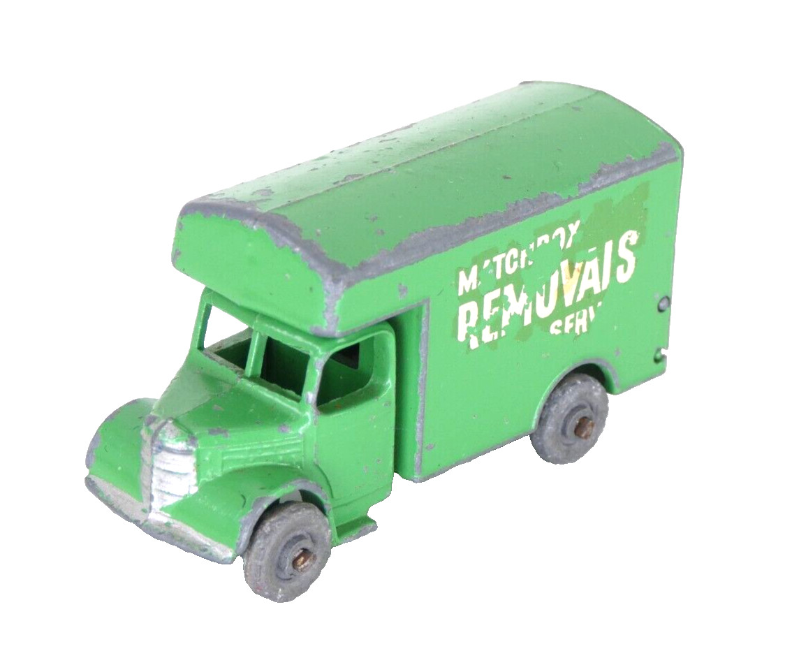 Matchbox 17a, Bedford Removals Van - Free Price Guide & Review