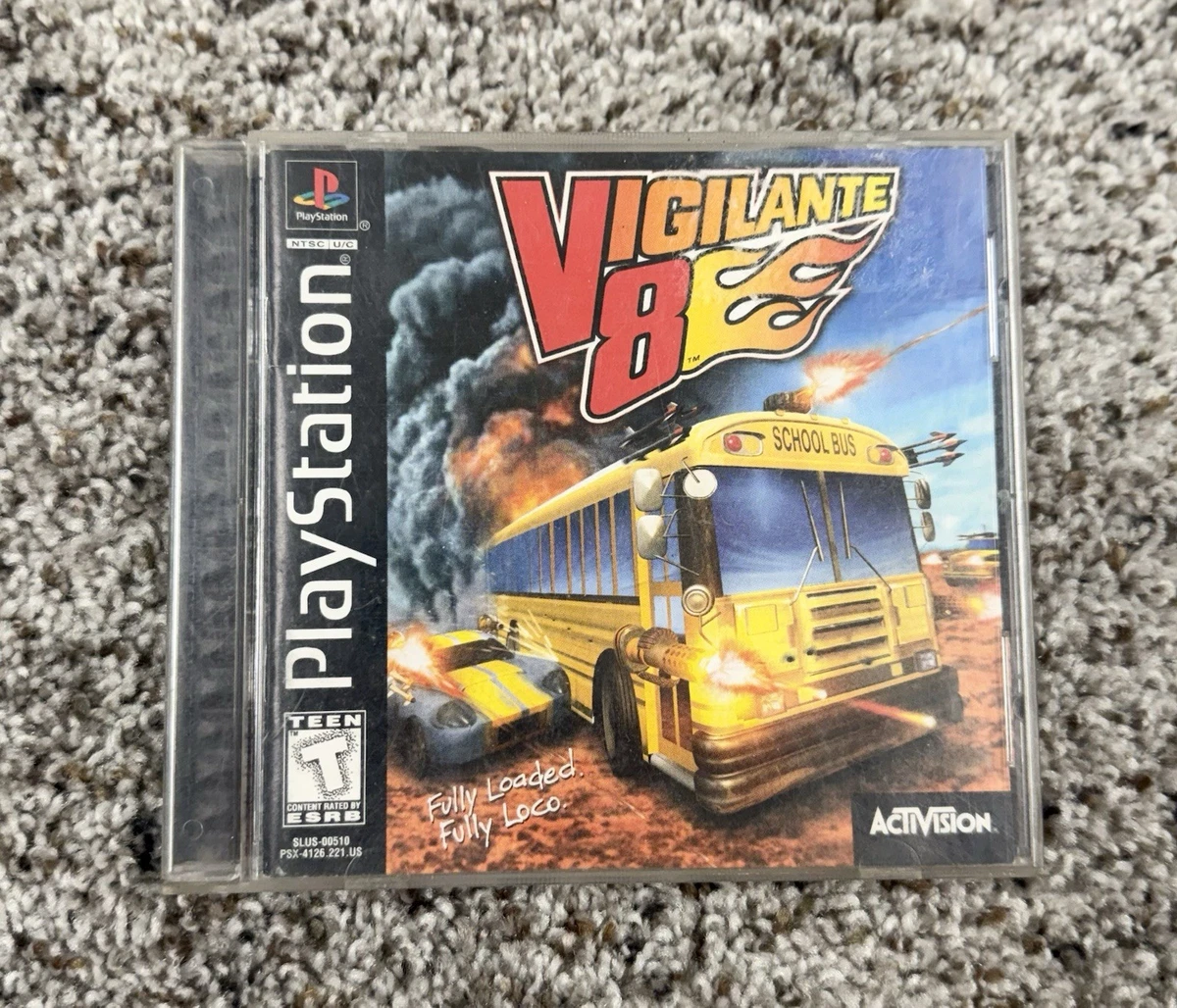 Sony PlayStation 1 Video Games Vigilante 8 1998 for sale | eBay