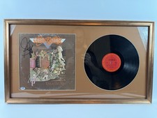 Steven Tyler Signed Aerosmith Toys in the Attic Album PSA DNA COA Framed 1975