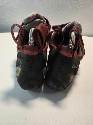 Butora Endeavor Crimson Red Climbing Shoes Womens Size 7.5 Mens 6.5 - Picture 4 of 7